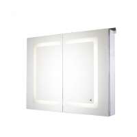 High quality aluminum LED mirror cabinet