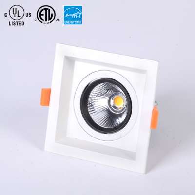 Recessed Aluminum 15w Ceiling Light 1 Heads Led Multiple downlight