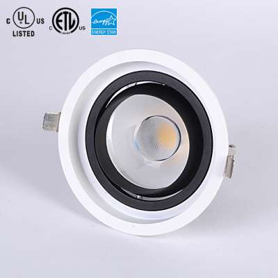 Modern 15w changing multiple size led downlight