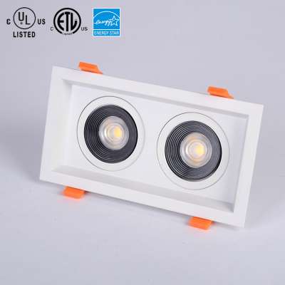 Recessed cob 24W downlights high lumens modern multiple led downlight